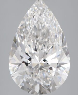 3.56ct Pear Lab-Grown Diamond — E VS1 — IGI Certified