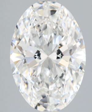 3.58ct Oval Lab-Grown Diamond — D VVS2 — IGI Certified