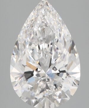 3.56ct Pear Lab-Grown Diamond — D VVS2 — IGI Certified