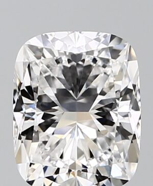 2.08ct Cushion Lab-Grown Diamond — D VVS2 — IGI Certified