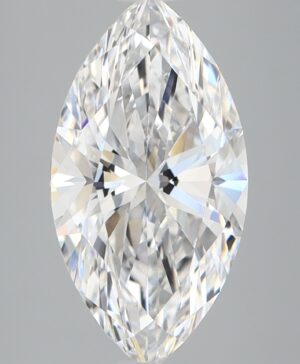 2.56ct Marquise Lab-Grown Diamond — D VVS2 — IGI Certified