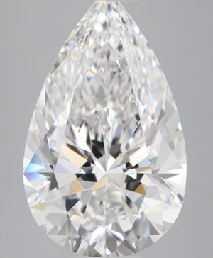 3.52ct Pear Lab-Grown Diamond — D VVS2 — IGI Certified