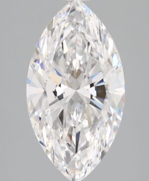 2.55ct Marquise Lab-Grown Diamond — D VVS2 — IGI Certified
