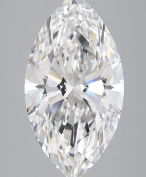 2.55ct Marquise Lab-Grown Diamond — D VVS2 — IGI Certified