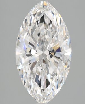 2.50ct Marquise Lab-Grown Diamond — D VVS2 — IGI Certified