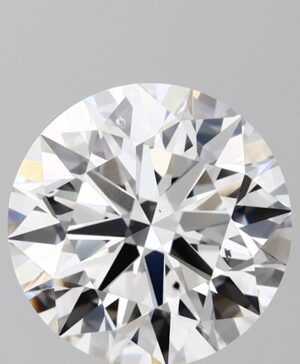 3.41ct Round Lab-Grown Diamond — E VS2 — IGI Certified