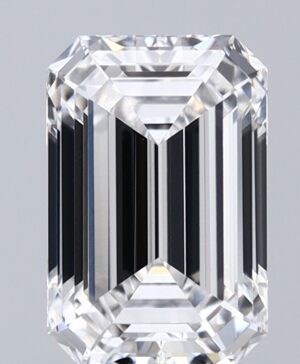 1.30ct Emerald Lab-Grown Diamond — D VVS2 — IGI Certified