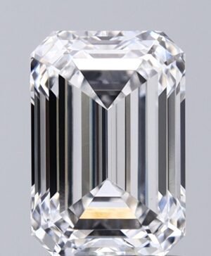 1.30ct Emerald Lab-Grown Diamond — D VVS2 — IGI Certified