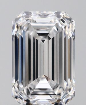 1.24ct Emerald Lab-Grown Diamond — D VVS2 — IGI Certified