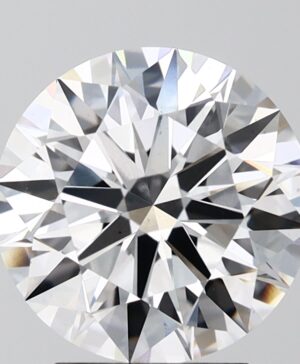 3.10ct Round Lab-Grown Diamond — E VS1 — IGI Certified