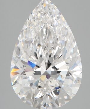 3.08ct Pear Lab-Grown Diamond — D VVS2 — IGI Certified