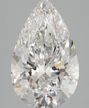 3.08ct Pear Lab-Grown Diamond — E VVS2 — IGI Certified