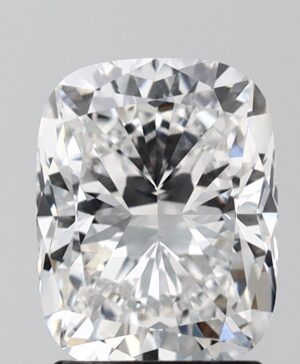 2.05ct Cushion Lab-Grown Diamond — D VVS2 — IGI Certified