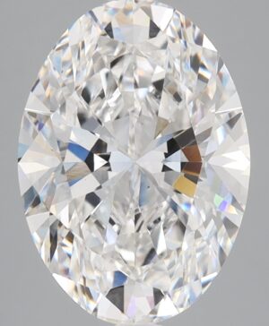 3.56ct Oval Lab-Grown Diamond — D VS1 — IGI Certified