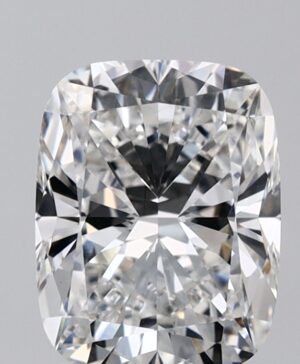 2.05ct Cushion Lab-Grown Diamond — F VVS2 — IGI Certified