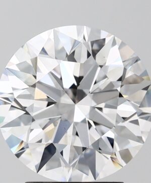 3.07ct Round Lab-Grown Diamond — D VS1 — IGI Certified