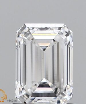 1.12ct Emerald Lab-Grown Diamond — D VS1 — IGI Certified