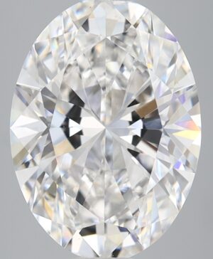 3.56ct Oval Lab-Grown Diamond — D VS1 — IGI Certified