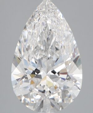 3.08ct Pear Lab-Grown Diamond — D VVS2 — IGI Certified