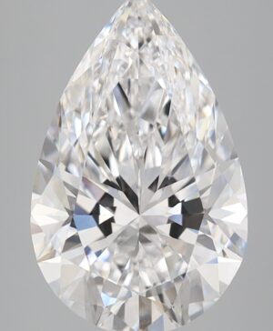 3.08ct Pear Lab-Grown Diamond — D VVS2 — IGI Certified