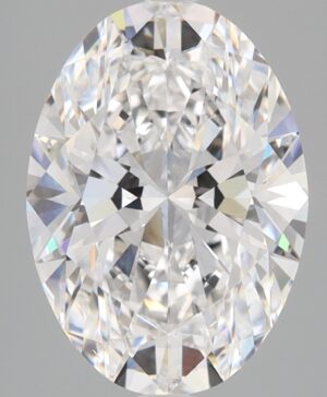 3.54ct Oval Lab-Grown Diamond — D VS1 — IGI Certified