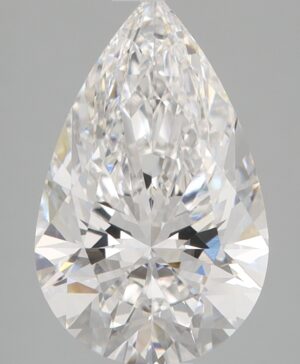 3.08ct Pear Lab-Grown Diamond — D VVS2 — IGI Certified