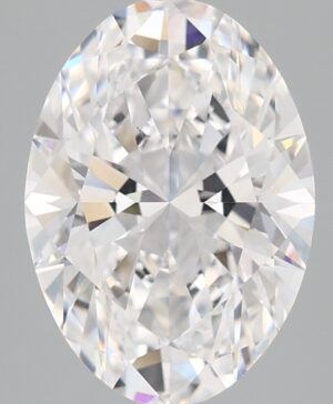 3.51ct Oval Lab-Grown Diamond — D VS1 — IGI Certified