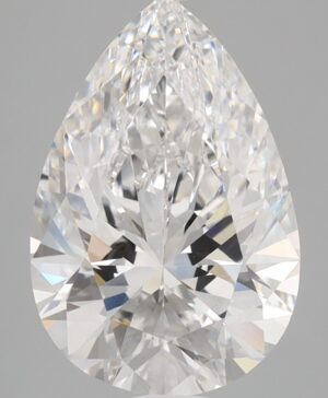 3.06ct Pear Lab-Grown Diamond — D VVS2 — IGI Certified