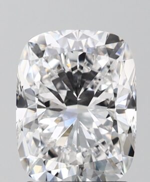 2.04ct Cushion Lab-Grown Diamond — D VVS2 — IGI Certified