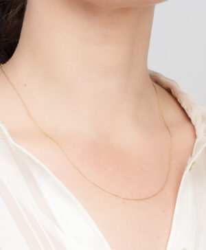 Alternative view of 020SPID12MF37-Yellow-50cm - 375/- 0.80mm Triple Wheat 12 Cuts (Round Look), 20 Gauge Chain