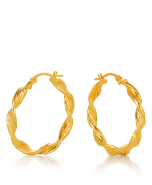 20OBC023-99 375/- 20OBC023-99 9Y Fancy Twist Hoop