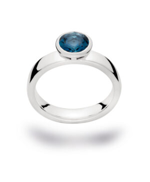 2142156 – 925/- Call, rho. glossy, topaz London Blue 1.62ct