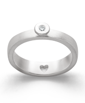 2548154 – 925/- Call, rho. matt/glossy, brilliant 0.03ct W-SI