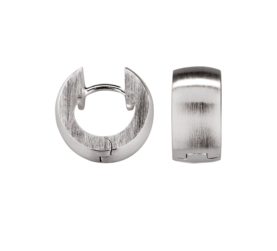 26611 925/- hoop, rho. matte finish