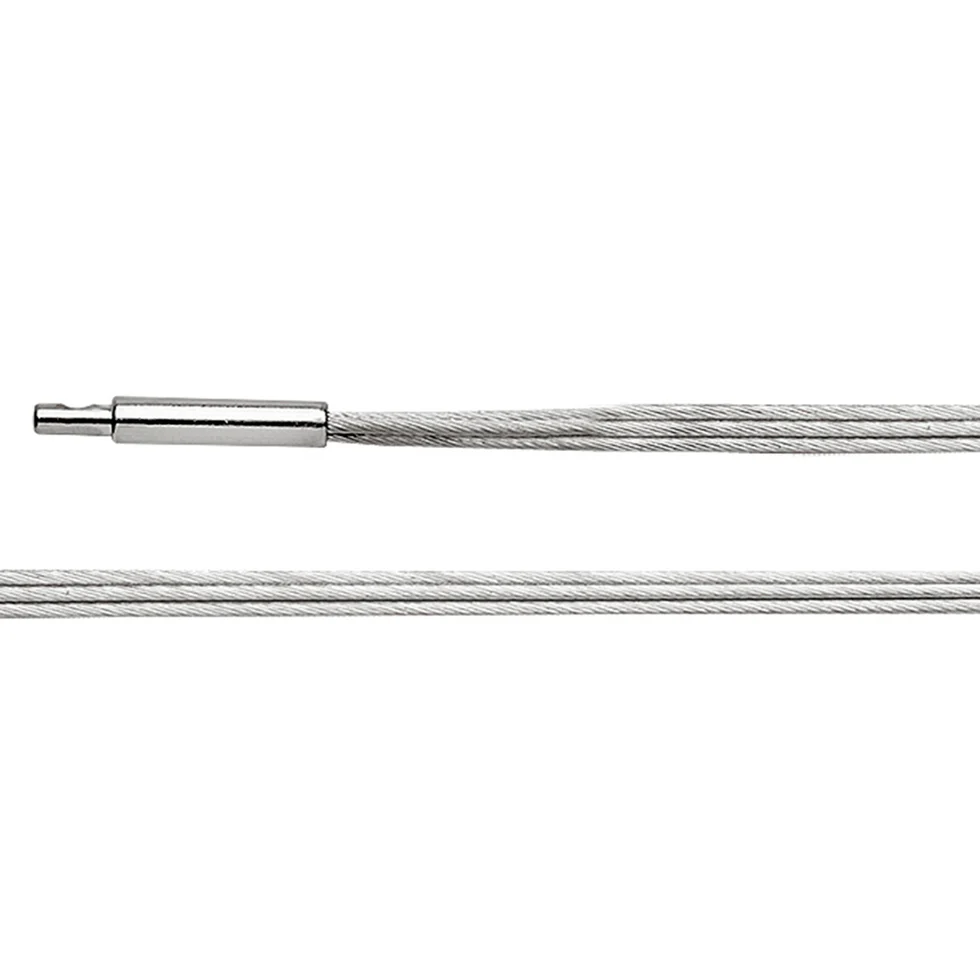 2686142 – 925/- Silver choker triple, rho. Matt 42cm