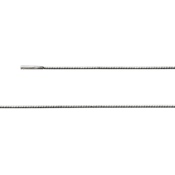 2698045 – 925/- Omega Tonda bayonet lock 1.2mm, matt 45cm