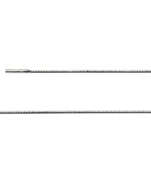 26981 – 925/- Omega Tonda Bayonet lock, rho. 1.2 mm, matte
