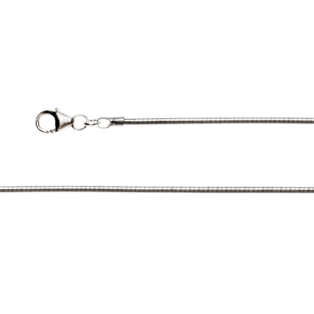 2699050 – 925/- Omega Tonda carabiner lock. 1.6 mm, mat 50 cm
