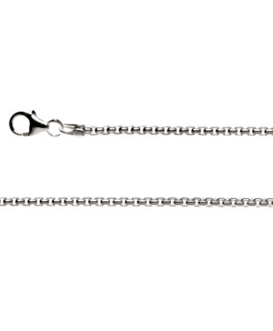 2712180 – 925/- Venezia chain, rho. 2.0 mm, shiny, 80cm