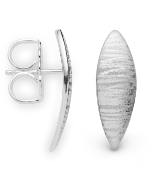 28010 – 925/- Earrings matte/brushed