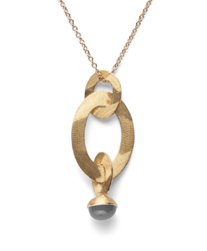 37935 – 750/- Pendant matte, moonstone 1.40ct