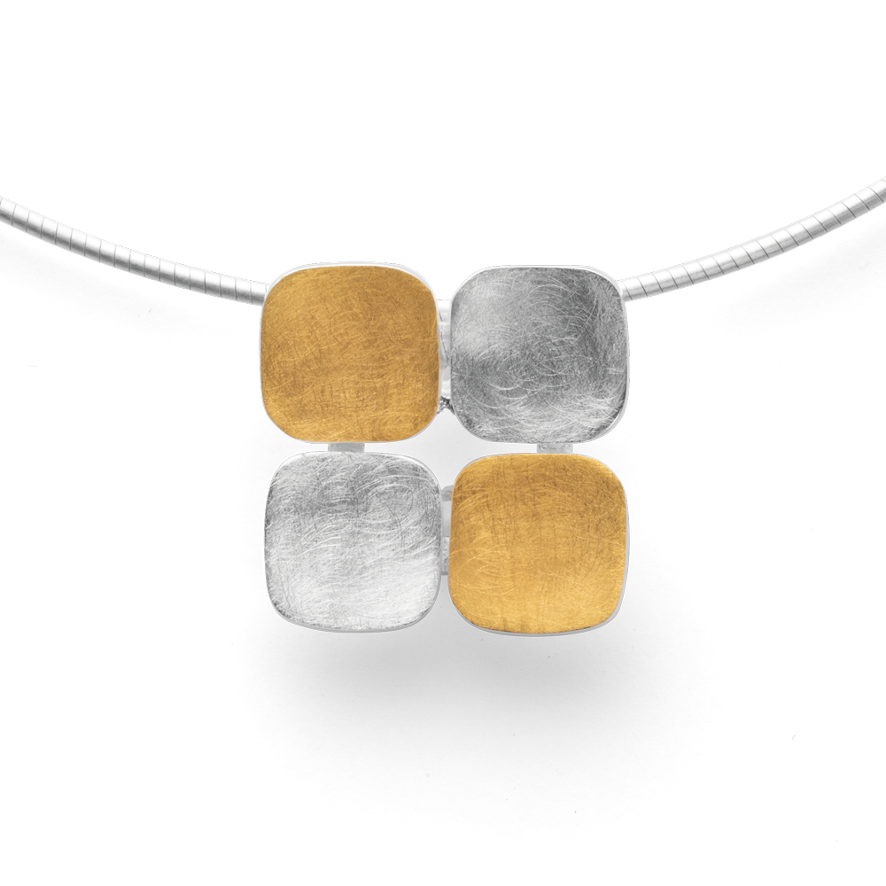 38600 – 925/- Pendant, partly brushed