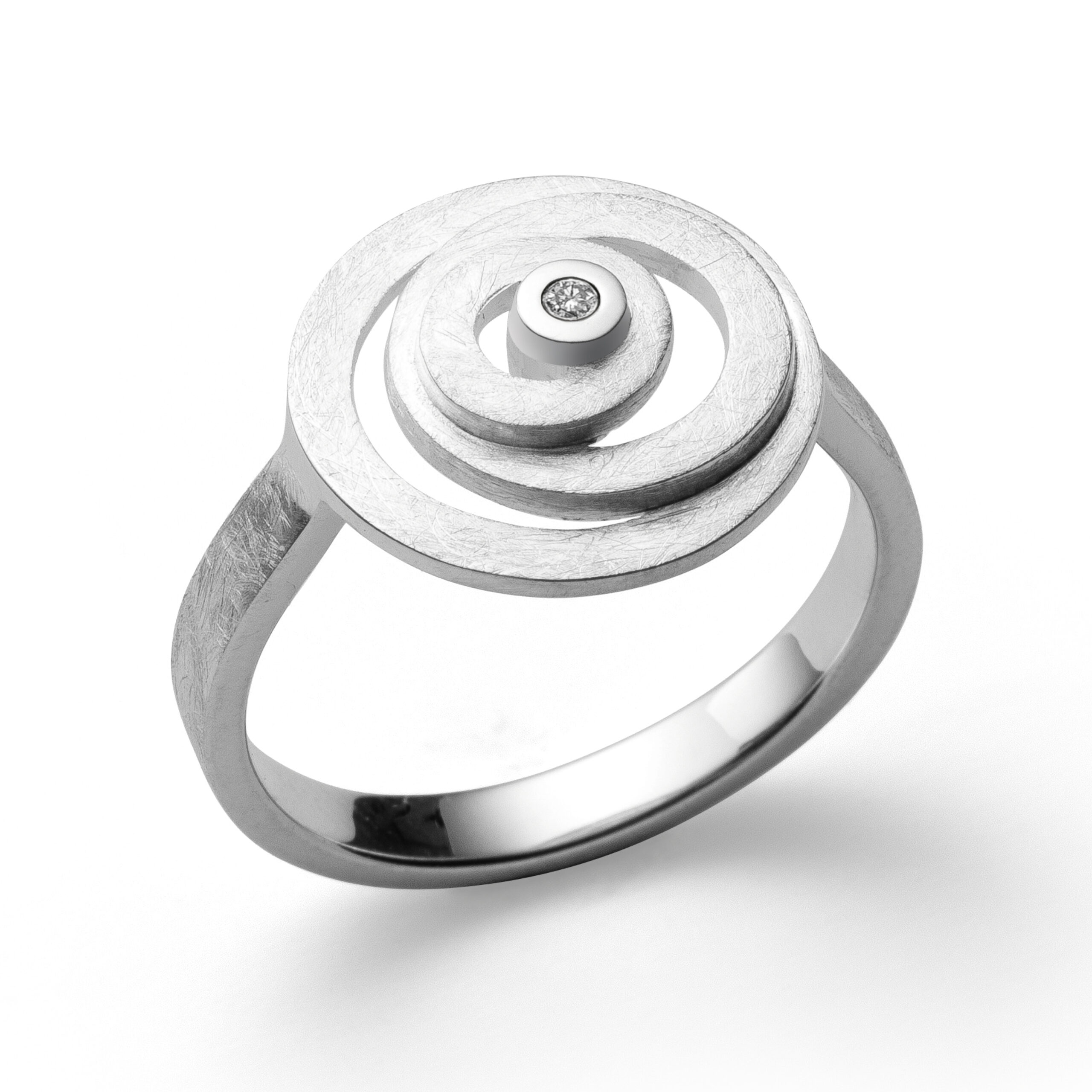 3991160 – 925/- Call, rho. brushed, brilliant 0.01ct W-SI