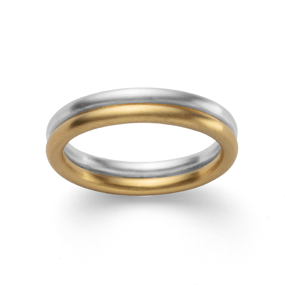 4087052 – 925/- Ring, partly matte finish