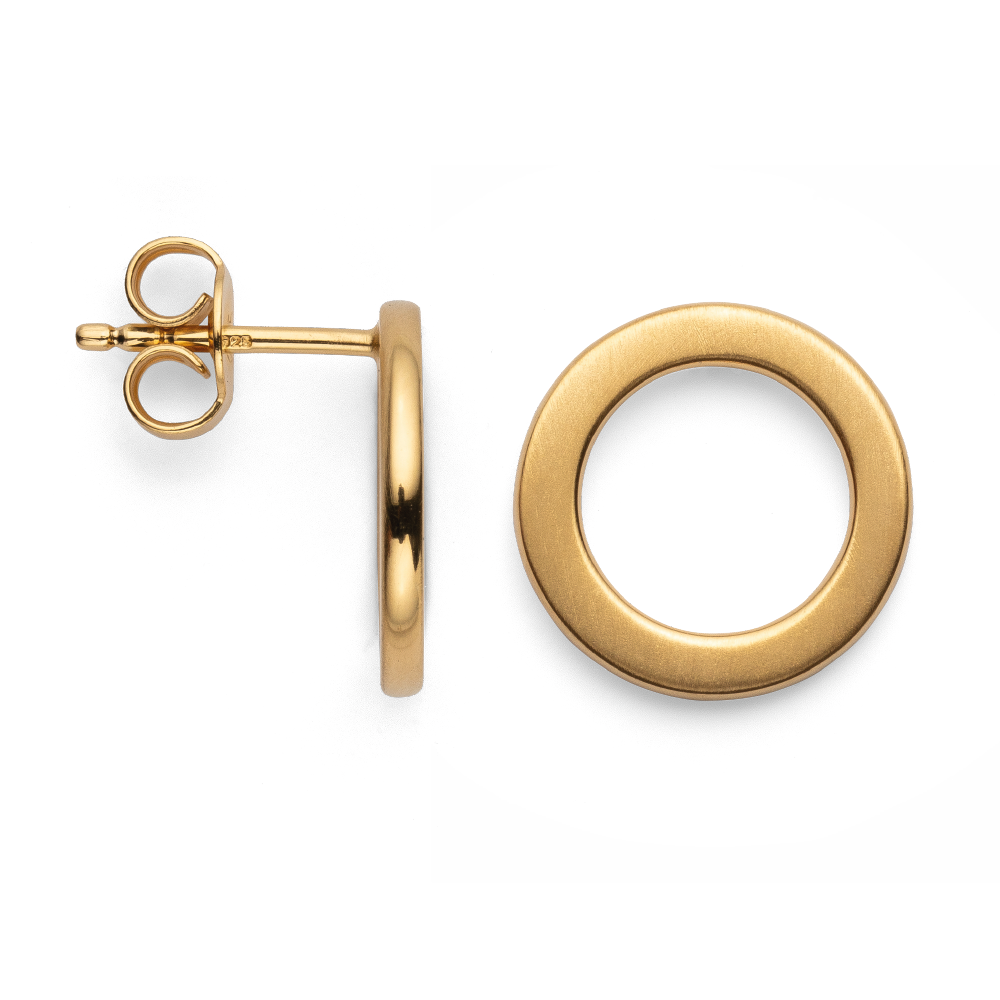 40890 – 925/- Earrings, matte fg