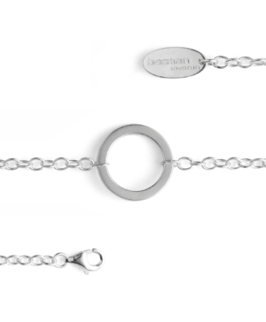 40930 – 925/- bracelet matte, 19 cm, 2.87 inches