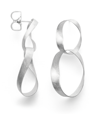 41600 – 925/- Earrings brushed