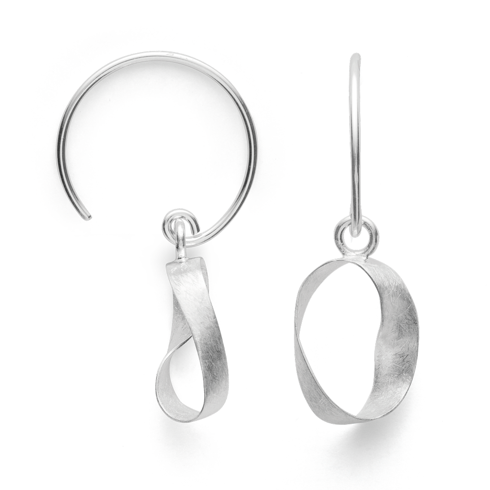 41610 – 925/- earrings brushed
