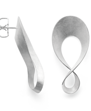 41670 – 925/- Earrings brushed/polished