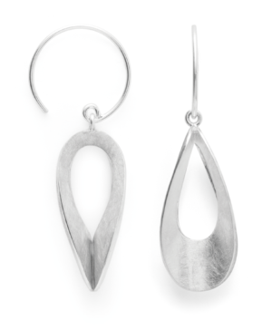 41680 – 925/- earrings brushed/polished